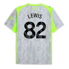 Manchester City Rico Lewis #82 Tredjedrakt 2025-26 Kortermet